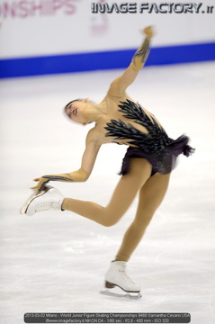 2013-03-02 Milano - World Junior Figure Skating Championships 9468 Samantha Cesario USA